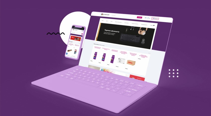 Sklep Printerium – branding, webdesign, wdrożenie